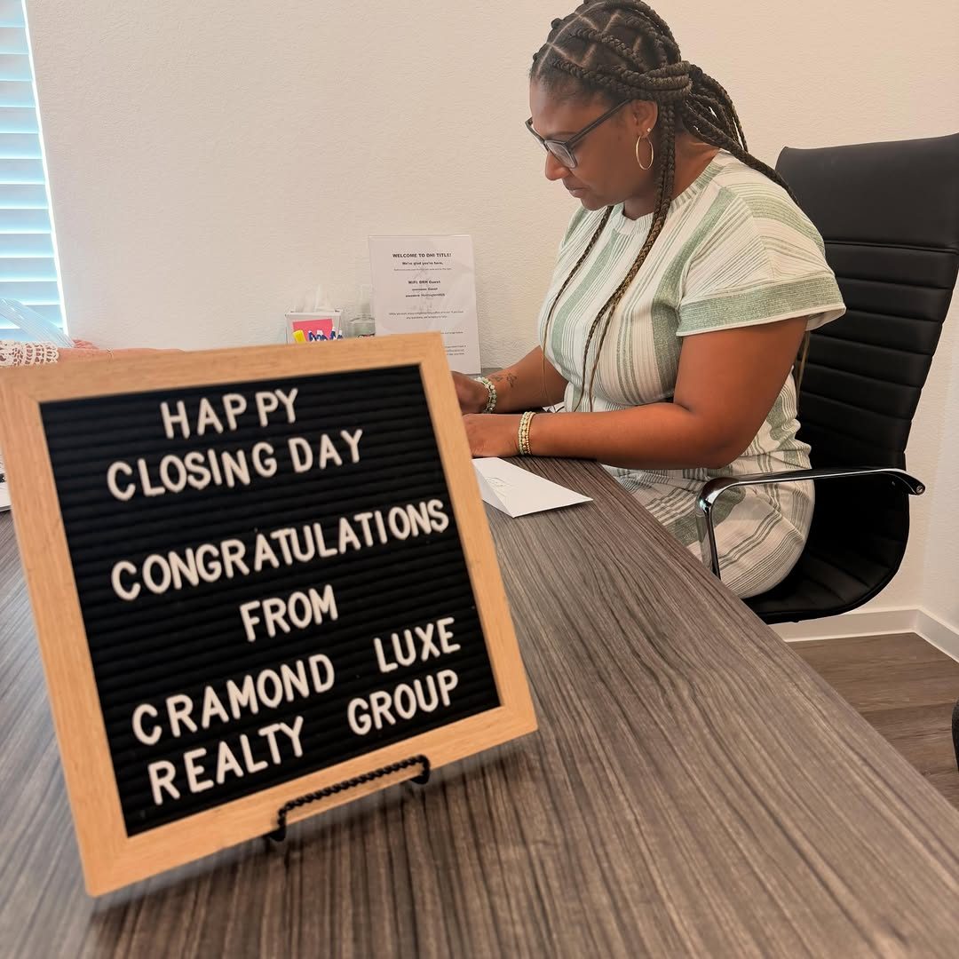 Happy Closing Day from Cramond Luxe Realty Group